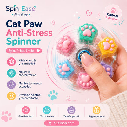 Spin Ease con diseño Kawaii